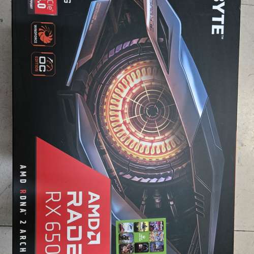 技嘉 AMD Radeon RX6500XT顯示卡