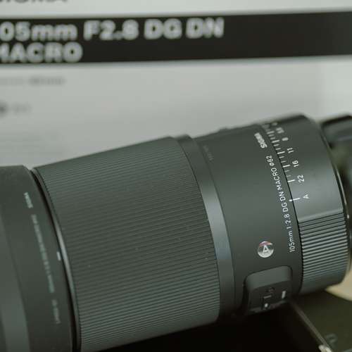 行貨 Sigma 105mm F2.8 DG DN Art Macro ( E mount for Sony )