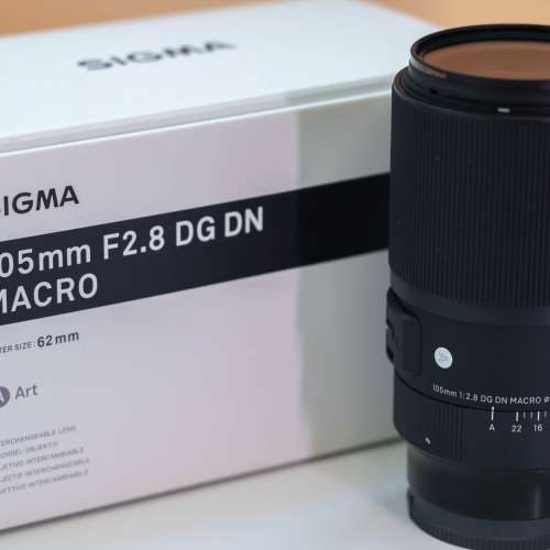 行貨 Sigma 105mm F2.8 DG DN Art Macro ( E mount for Sony )
