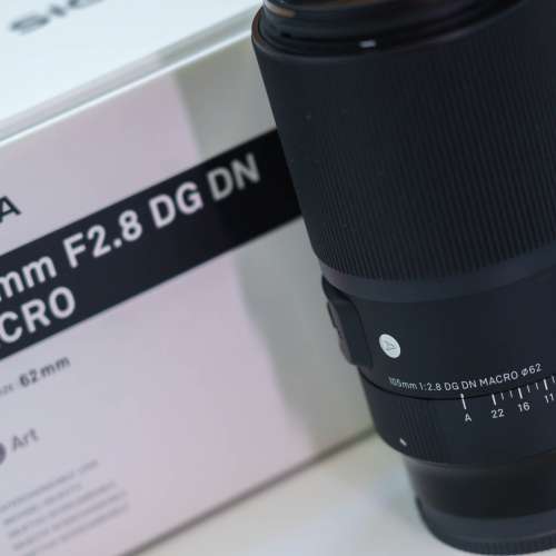 行貨 Sigma 105mm F2.8 DG DN Art Macro ( E mount for Sony )