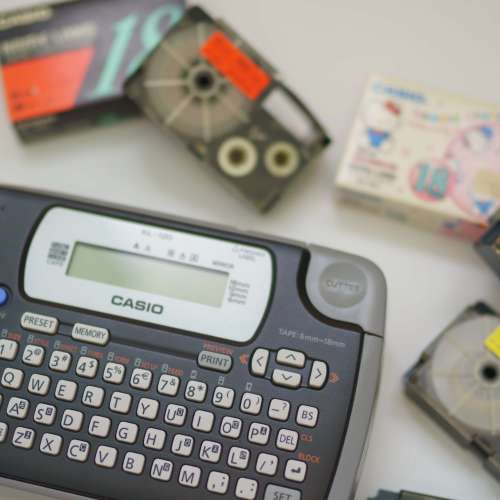 Casio KL-120 標籤打印機 及 標籤帶套裝