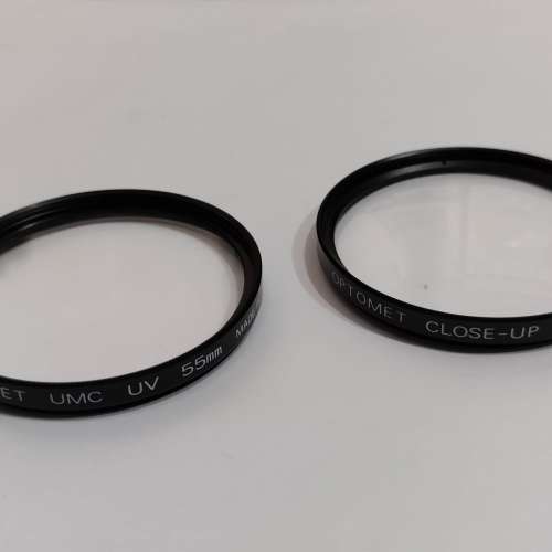 Optomec出品 55mm UMC UV & 55mm Close up No.3濾鏡