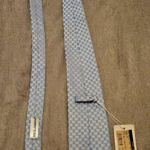 名牌領呔 Dolce & Gabbana tie, D&G. 全新，100% SILK全靚絲質, 意大利製造 (Made ...