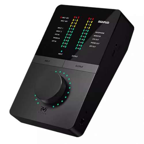 仅拆封midplus迷笛TITAN泰坦Q6外置声卡接口录混音直播编曲专业级高级