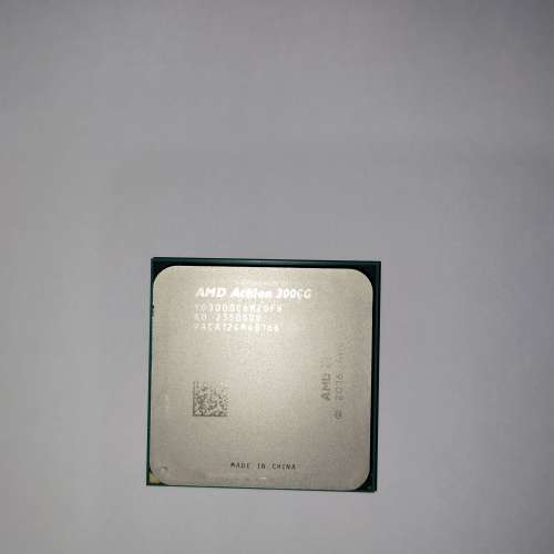 AMD Althlon 3000G  有內顯AM4 cpu（拼多多購買，香港無保，私保7天）