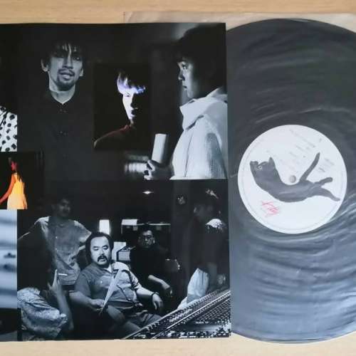 安全地帶藍墨水色的肖像OST黑膠唱片