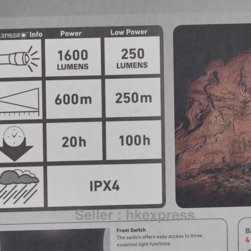 Led Lenser 變焦手電筒 X21.2