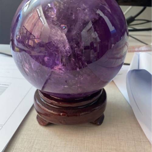 烏拉圭帝王紫水晶球直徑11cm