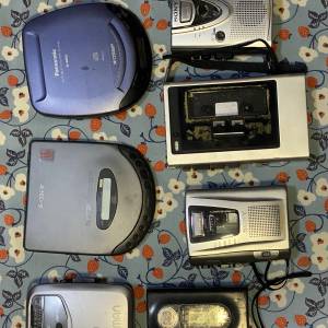 13件置置雜物 walkman discman