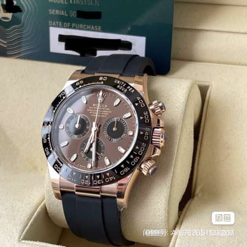 [非正牌] 99%新 bt厂116515 玫瑰金 巧克力