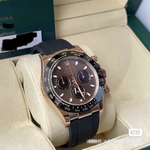 [非正牌] 99%新 bt厂116515 玫瑰金 巧克力