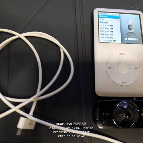 Apple Ipod Classic 160G Belkin Tunetalk stereo