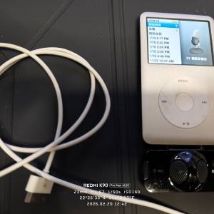 Apple Ipod Classic 160G Belkin Tunetalk stereo