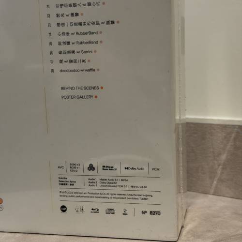 林家謙 SUMMER BLUES Live (3Blu-ray+2CD) 全新未拆，有編號
