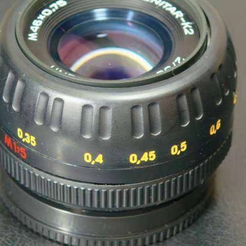俄羅斯南瓜鏡頭 MC Zenitar 50mm f2 PK mount (其他相機可加接環)