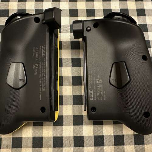 Switch 1 比卡釗 HORI 原廠專用手制 黃色 行貨 100%全新 只開盒檢查和試用 操作和功...