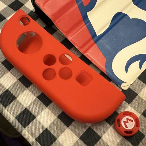 Switch 1 瑪利奧 專用保護機套 100%全新 試裝用了一次 全新一樣 裝配非常方便 和能...