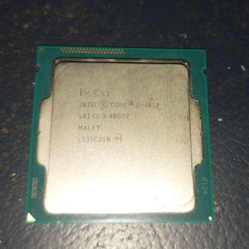 Intel&reg; Core&trade; i5-4670 處理器 6M 快取，最高 3.80 GHz