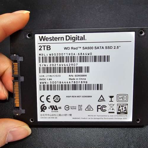 Western Digital WD Red SA500 2TB SSD