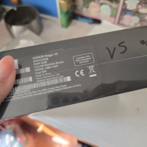 Honor 榮耀 magicv5 16+512 啡色