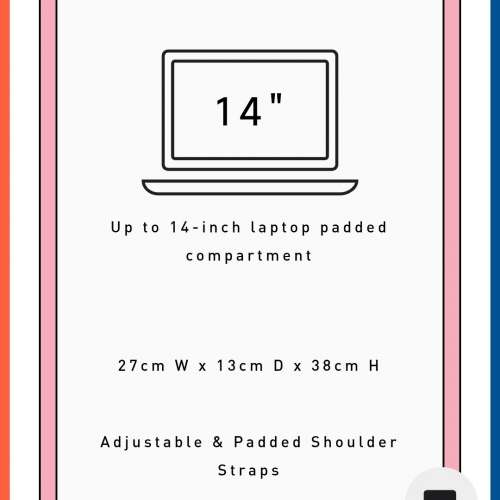 Doughnut Macaroon 背包 (獨角獸)