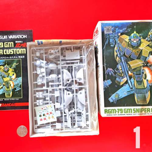 80年代 Gundam 機動戰士 MSV 高達 RX-78 模型狂四郎 狙擊手吉姆 原裝日本 Bandai