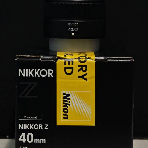 Nikon z 40mm F2