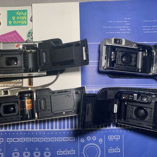 Konica zup nikon lite touch zoom 70ws Pentax epsio 170 sl 145M super 菲林相機 ...