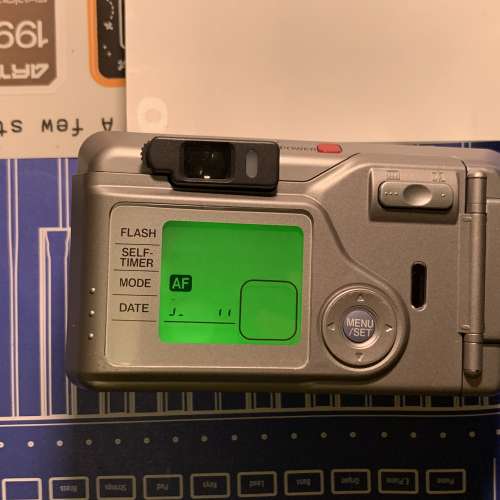 fujifilm fuji zoom date 1300 富士 菲林相機 傻瓜機  菲林機 漏光 斷字