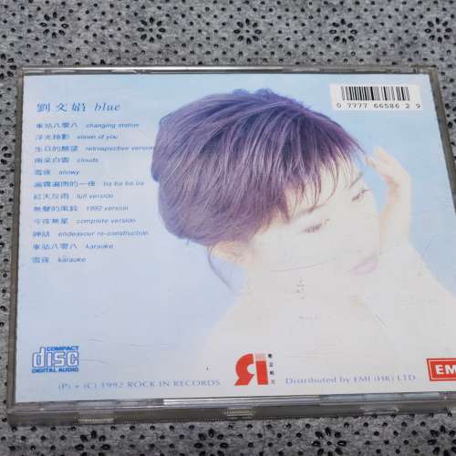 現貨舊版 劉文娟 夢劇院  Blue 碟新淨 (外盒有損) 即日交收