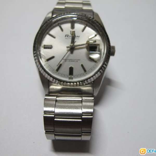 麗確RICOH21石曰曆自動錶