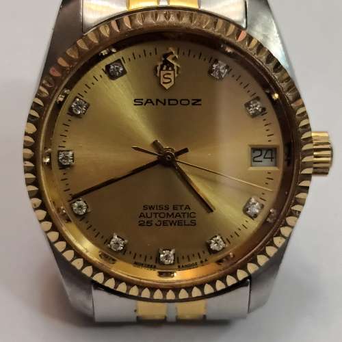 Swiss Sandoz 山度士 中裝 automatic watch