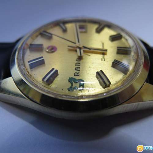 Vintage Swiss Rado Green horse Automatic watch