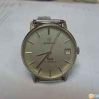 Vintage SWISS RODANIA CRYSTAL 17JEWELLS 上鍊錶