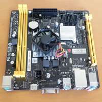 ( ITX) 新淨BIOSTAR A68N-5600 DDR3 底板連背板(板载 APU A10-4655四核处理器)