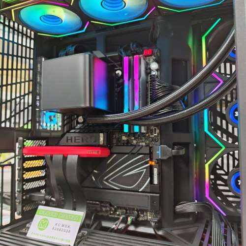 Intel Ultra 9 285K ROG Z890 HERO KLEVV 48GB 990PRO 1T ANTEC 1000W  Y70 機箱