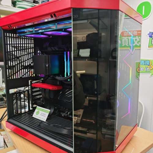 Intel Ultra 9 285K ROG Z890 HERO KLEVV 48GB 990PRO 1T ANTEC 1000W  Y70 機箱