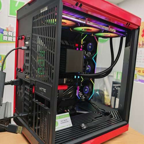 Intel Ultra 9 285K ROG Z890 HERO KLEVV 48GB 990PRO 1T ANTEC 1000W  Y70 機箱