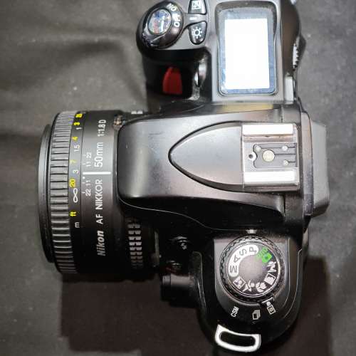 Nikon 尼康 F75 機 + 50/1.8 D 鏡 膠片菲林機 film Camera 50mm 50 功能正常 鏡片...