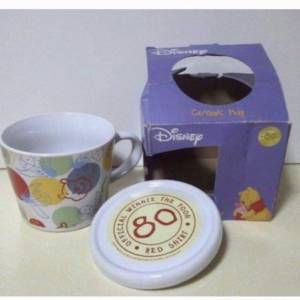 迪士尼80周年有蓋紀念杯