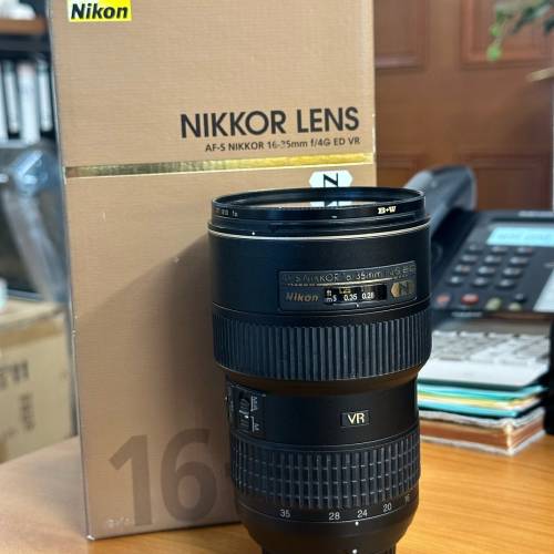 Nikon 16-35 F4 ED VR 連B+W 77 filter