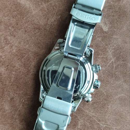 Seiko Solar 太陽能潛水錶， 無"X" logo (藍/黑 圈）