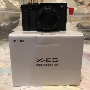 全新行貨 黑色 black 富士 Fujifilm X-E5 XE5 with XF23mmF2.8 R WR 鏡頭 Kit Set ...