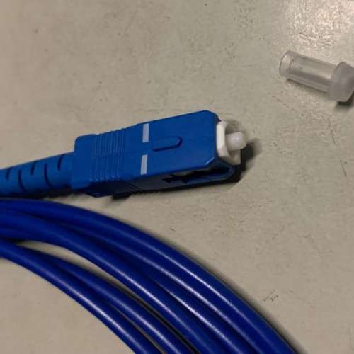 光纖線 光纖 寬頻 上網 電訊 防寵物咬斷 裝甲 Fibre Armoured Cable 3米 APC UPC 所...