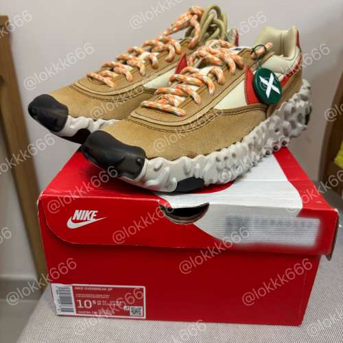 (21SS) Nike Overbreak SP Mars Yard (Tan/Red/Grey) (DA9784-700) US 10.5