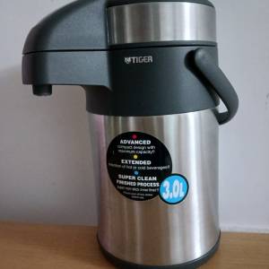 Tiger MAA-A302 Stainless Steel Lined Handy Jug 3L 虎牌 不銹鋼內膽氣壓熱水壺