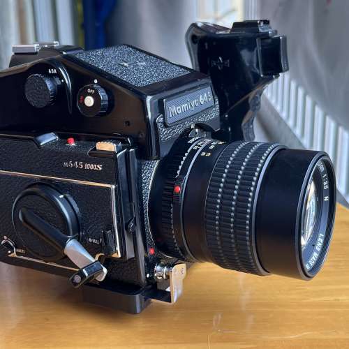 Mamiya 1000s 150mm f3.5 中畫幅底片相機 近攝環