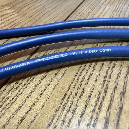 日本古河同軸 （45cm / 18寸) & Viablue rca轉bnc頭