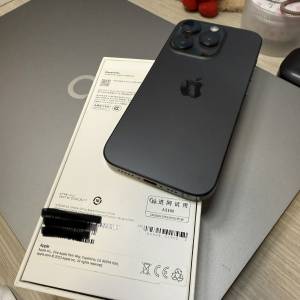 iPhone 15 Pro 512GB 黑鈦金屬色(中國行貨)