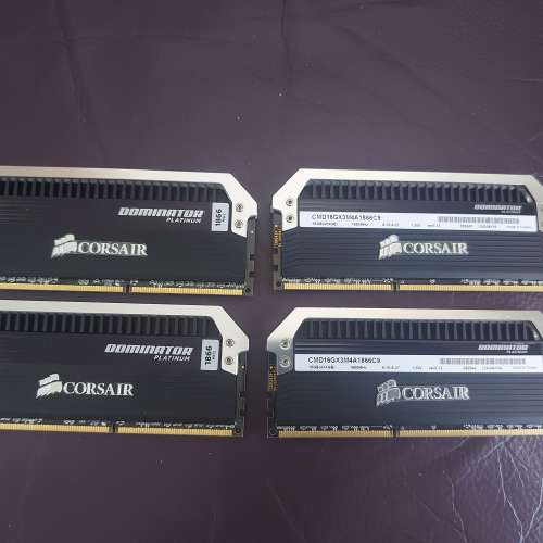 Corsair Dominator Platinum CMD16GX3M4A1866C9 16GB Kit (4 X 4GB) DDR3-1866MHz